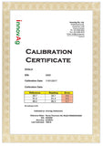 innovAg's Dairy Vacuum Gauge calibration certificate
