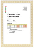 innovAg's MiniTest Duo calibration certificate