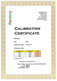 innovAg's MiniTest calibration certificate